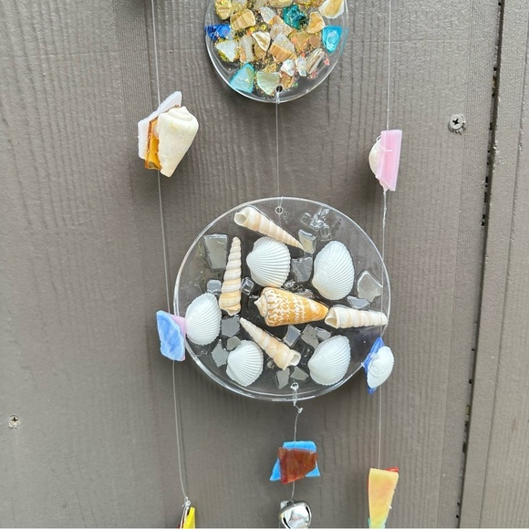 Hanging wall decor OOAK Assemblage Art Handmade Mosaic Indoor/Outdoor - Picture 7 of 10